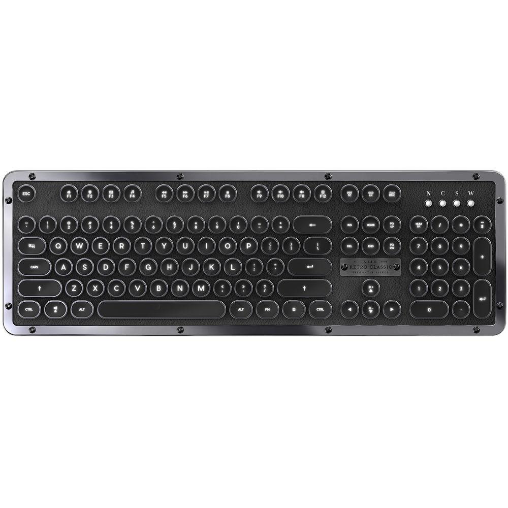 AZIO Retro Classic BT Wireless Backlit Mechanical Keyboard