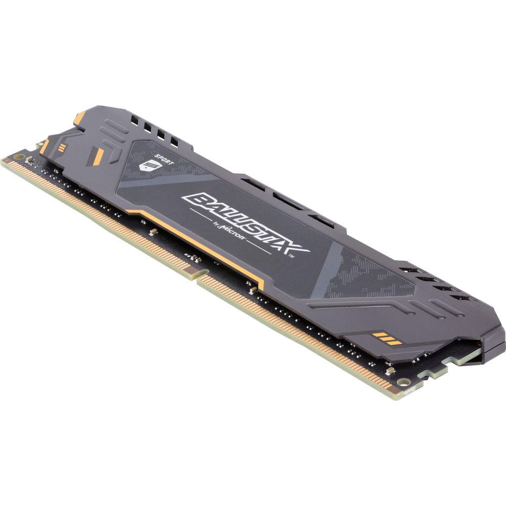 Ballistix 32GB Sport AT Series DDR4 2666 MHz DR UDIMM Memory Kit