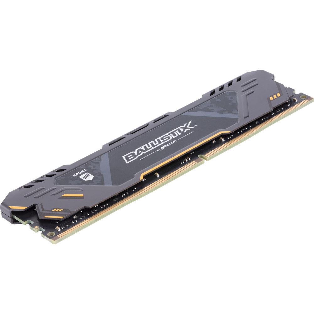 Ballistix 32GB Sport AT Series DDR4 2666 MHz DR UDIMM Memory Kit