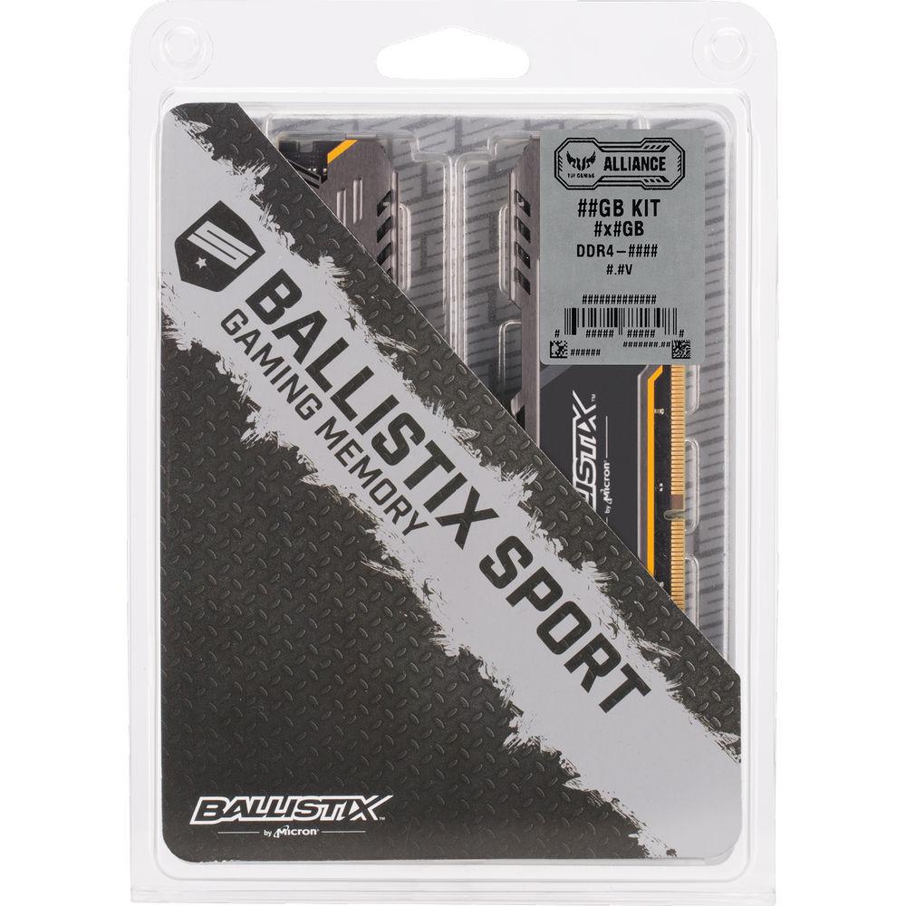 Ballistix 32GB Sport AT Series DDR4 3000 MHz SR UDIMM Memory Kit