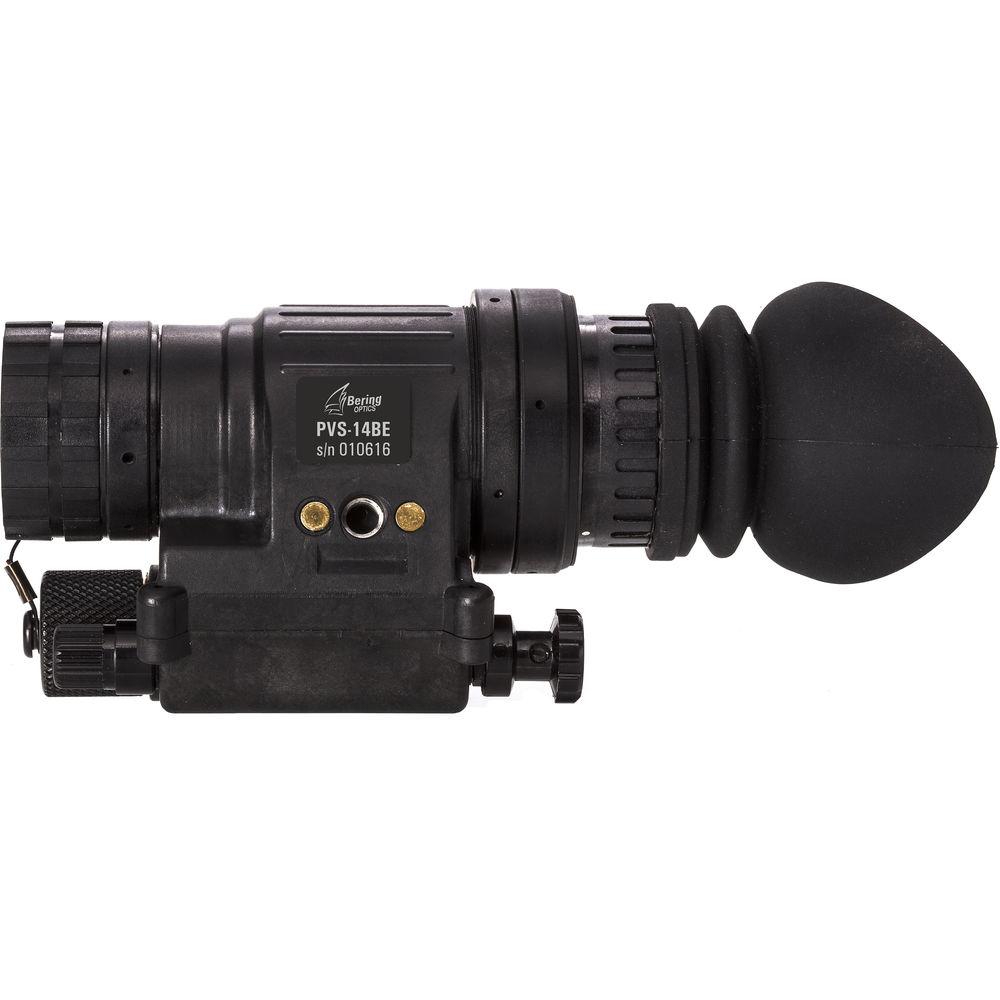Bering Optics PVS-14BE Elite 1x High-Quality 3rd Gen NV Monocular & Headgear Kit