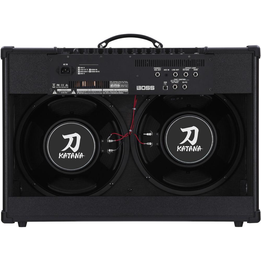 BOSS Katana-100-212 - 100W 2x12 Combo Amplifier for Electric Guitar