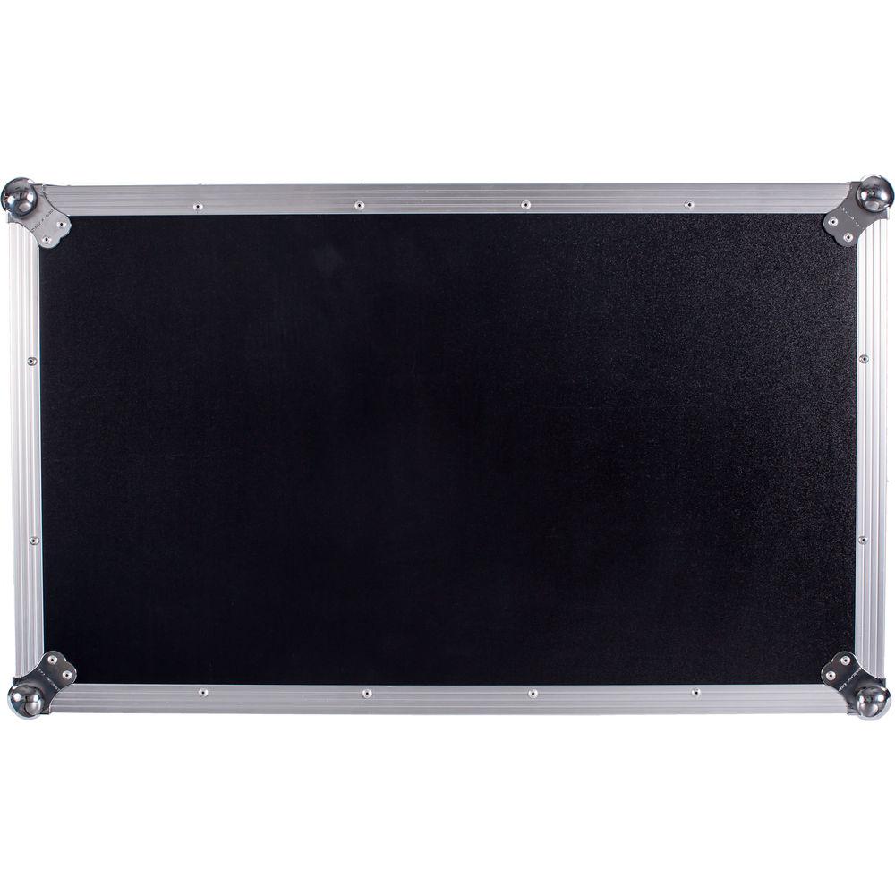 DeeJay LED 14 RU Slant Mixer Rack 16 RU Vertical Rack System with Caster Board and Table