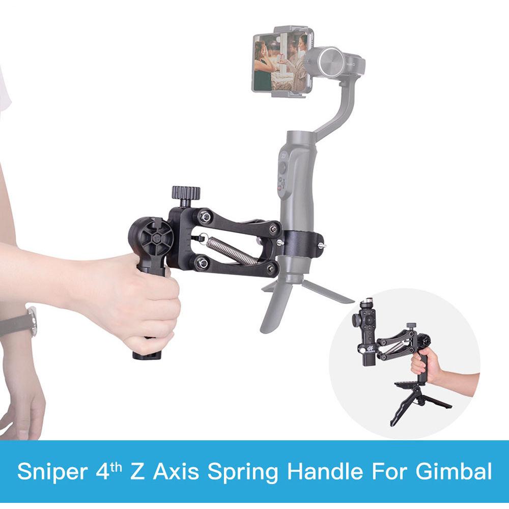 DigitalFoto Solution Limited 4th Z Axis Spring Handle For Smartphone Action Camera Gimbal Osmo Pocket