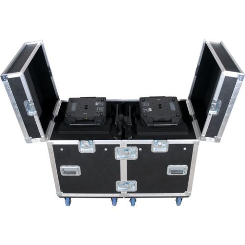 Elation Professional Dual Touring Road Case for Two Satura Profile Moving Heads