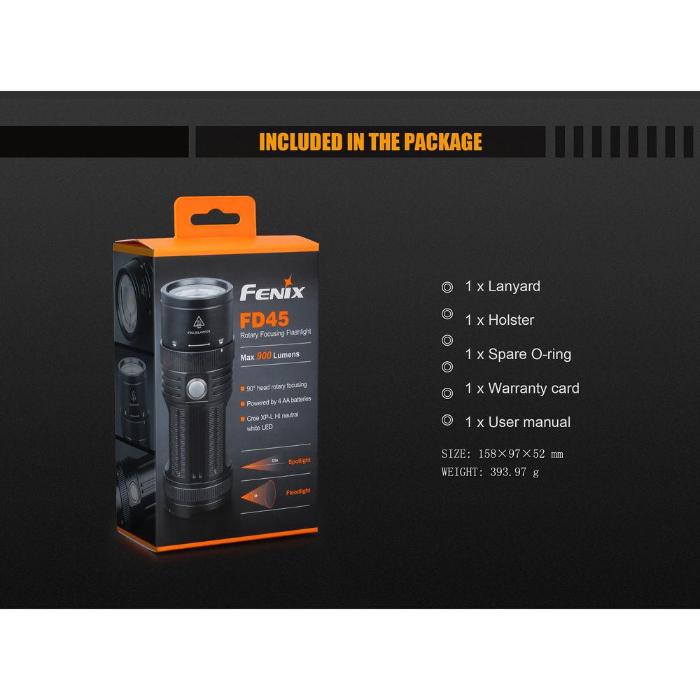 Fenix Flashlight FD45 LED Flashlight