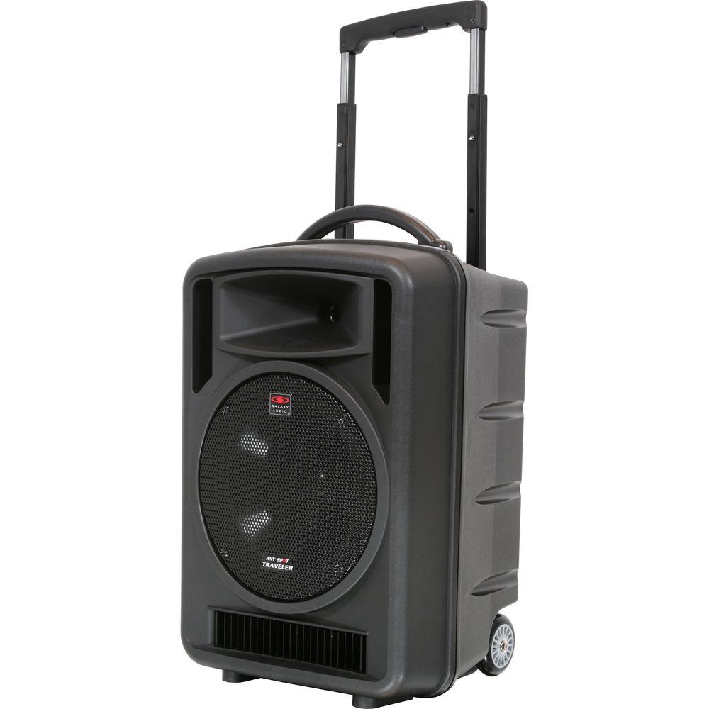 Galaxy Audio Traveler 10" 150W Peak PA System with UHF Receiver & Handheld Wireless Mic