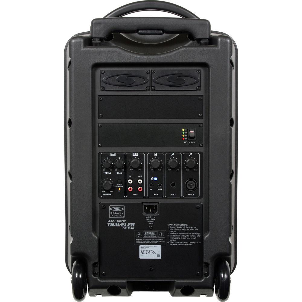 Galaxy Audio TV10 Traveler Portable PA System