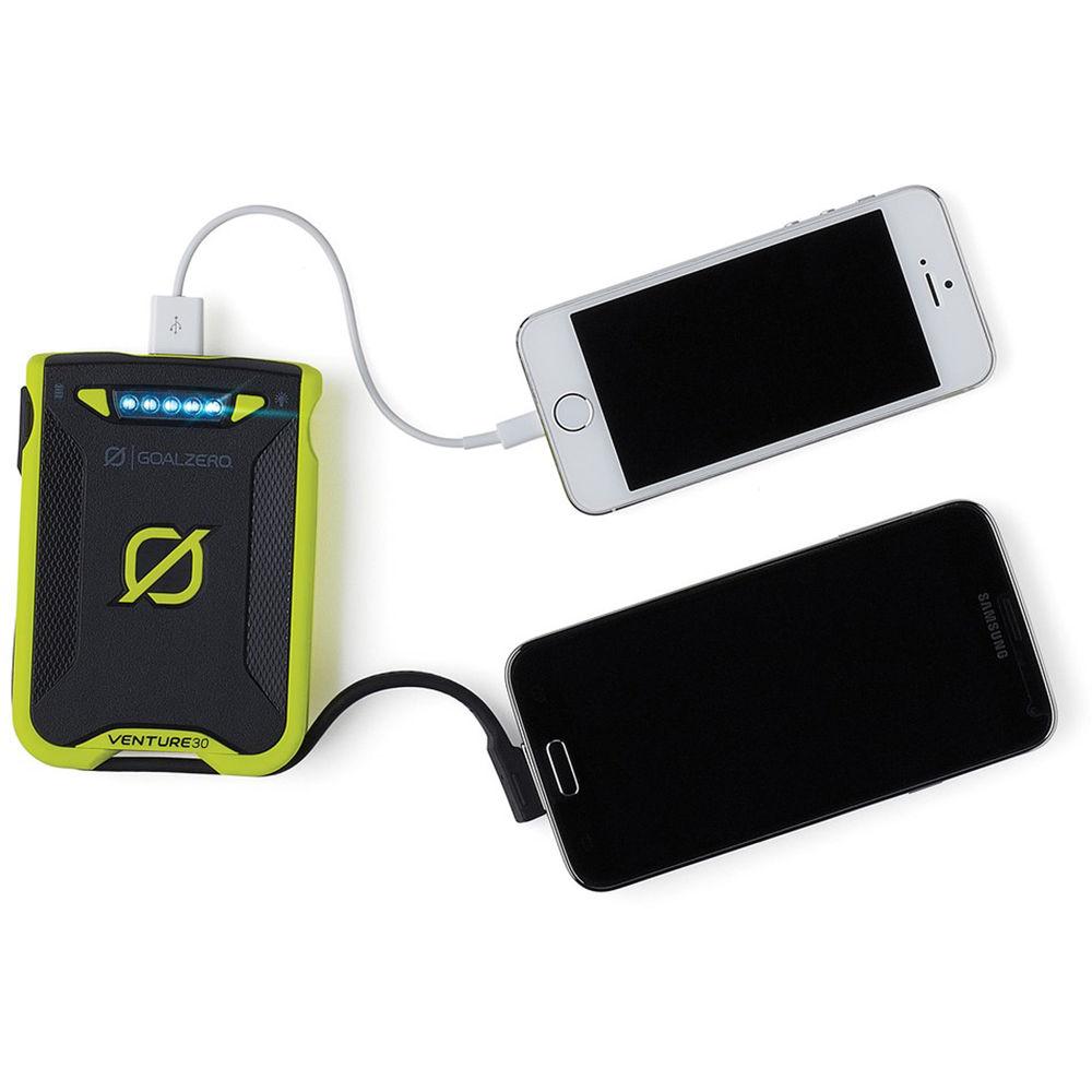 GOAL ZERO Venture 30 Power Pack and Nomad 7 Plus Solar Kit