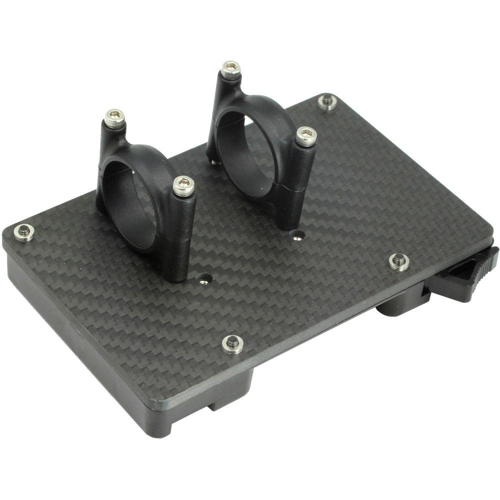 GyroVu Gold Mount Battery CF Plate with D-Tap Female Port for Ronin M MX & MoVI Gimbals