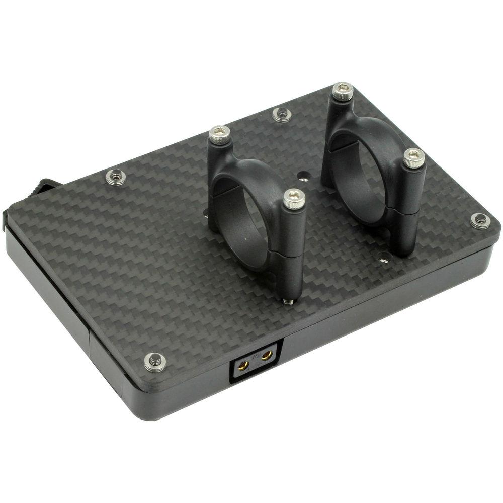GyroVu Gold Mount Battery CF Plate with D-Tap Female Port for Ronin M MX & MoVI Gimbals