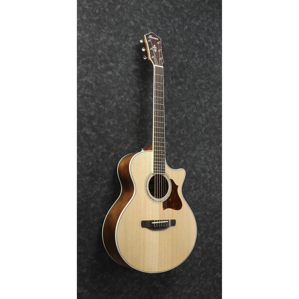 Ibanez AE205JR AE Semi-Acoustic Electric Guitar - Open Pore Natural