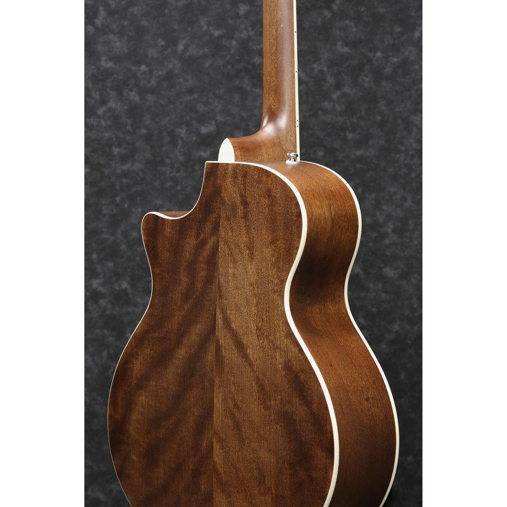 Ibanez AE205JR AE Semi-Acoustic Electric Guitar - Open Pore Natural