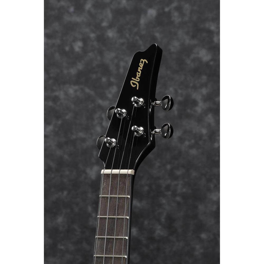 Ibanez Soprano Cutaway Ukulele - Mahogany Open Pore - Black Low Gloss