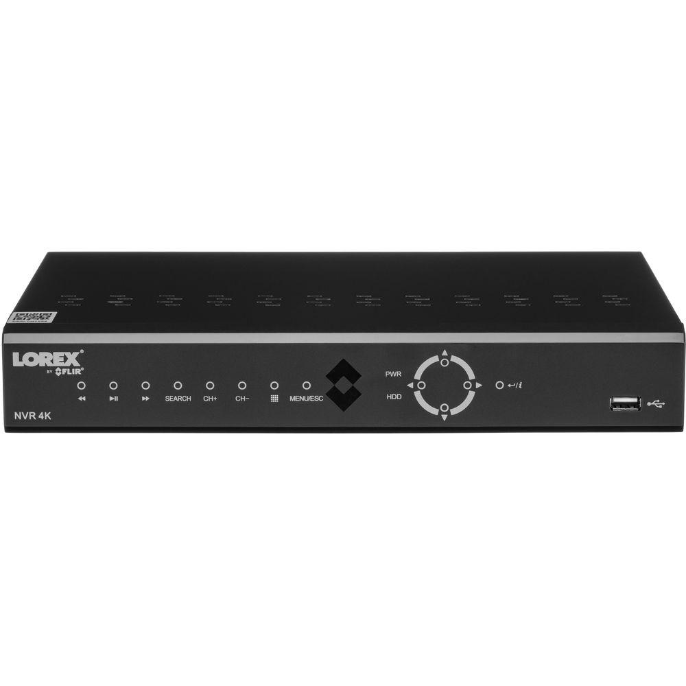 Lorex 8-Channel 4K UHD NVR with 3TB HDD, 4 4K Night Vision Bullet Cameras & 4 4K Night Vision Dome Cameras