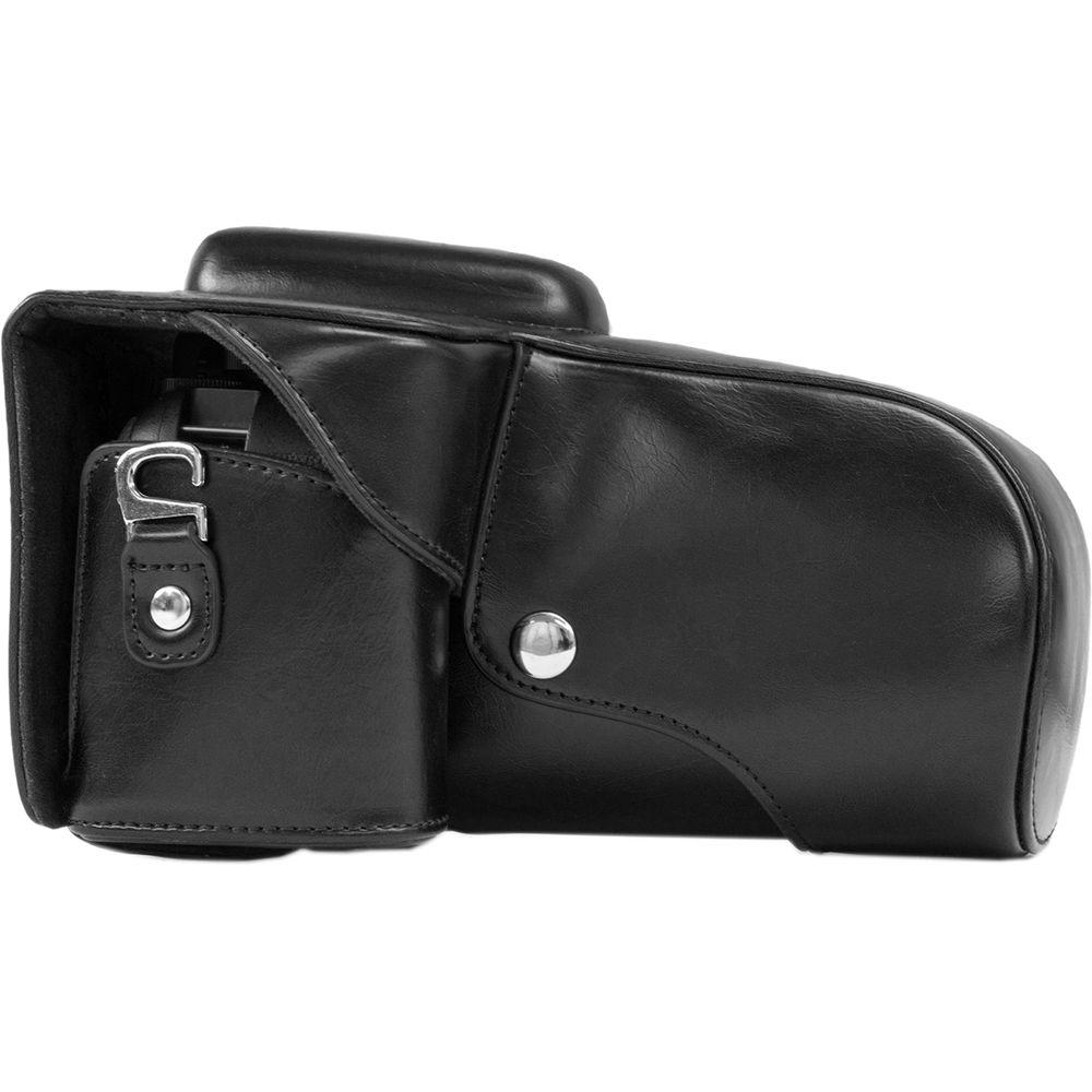 MegaGear Ever Ready PU Leather Case for Nikon D3300 D3200 with 18-55mm Lens