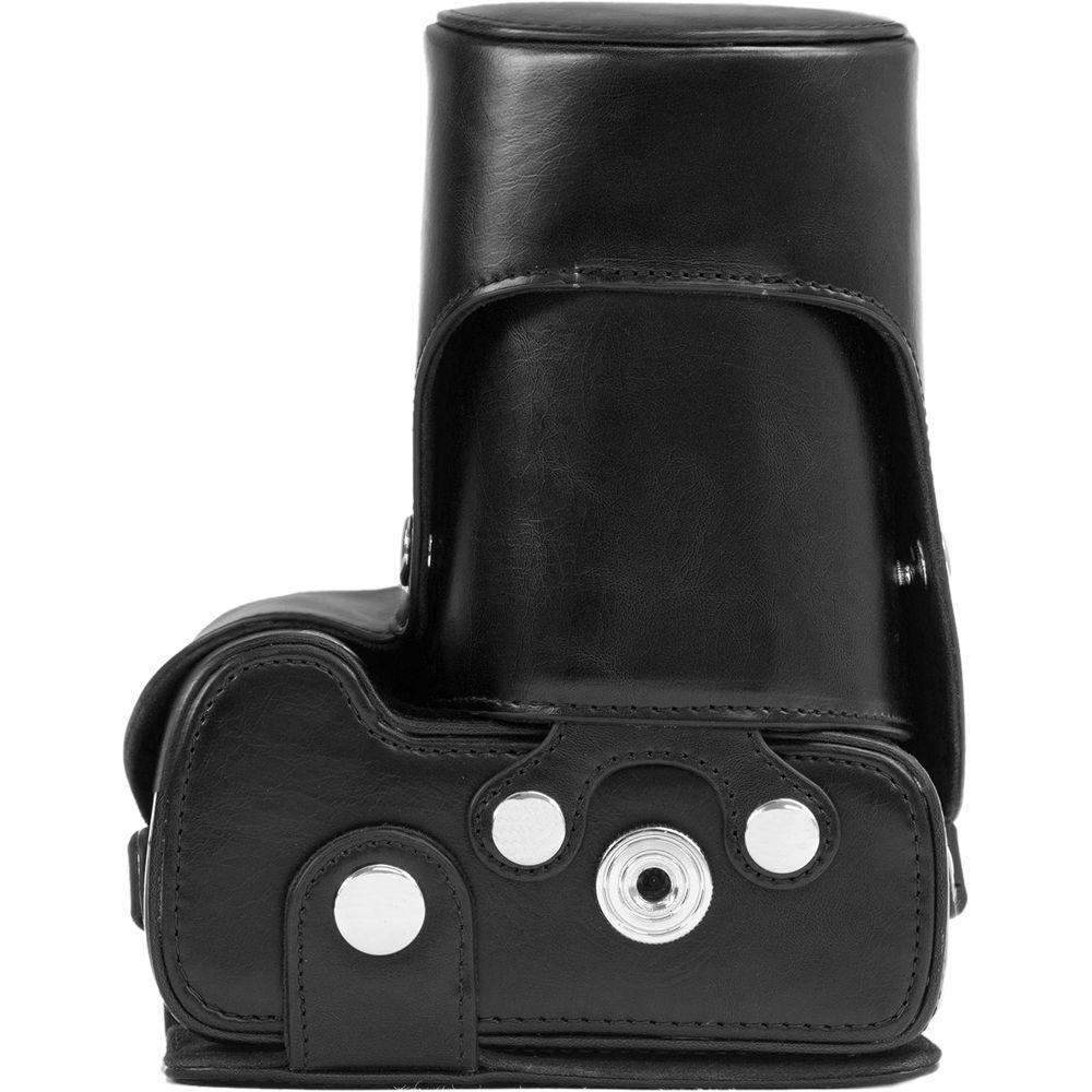 MegaGear Ever Ready PU Leather Case for Nikon D3300 D3200 with 18-55mm Lens