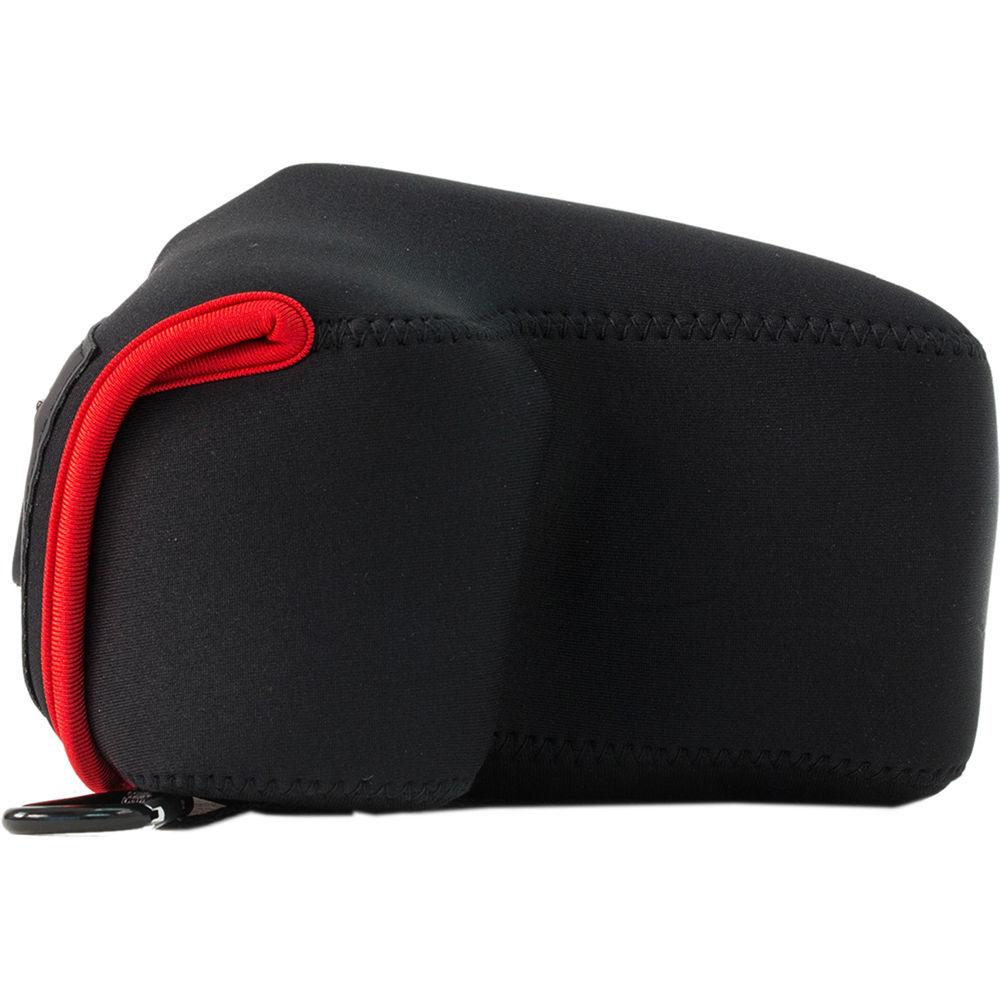 MegaGear MG1057 Ultra Light Neoprene Case with Carabiner for Canon EOS Rebel SL1 with 18-55mm