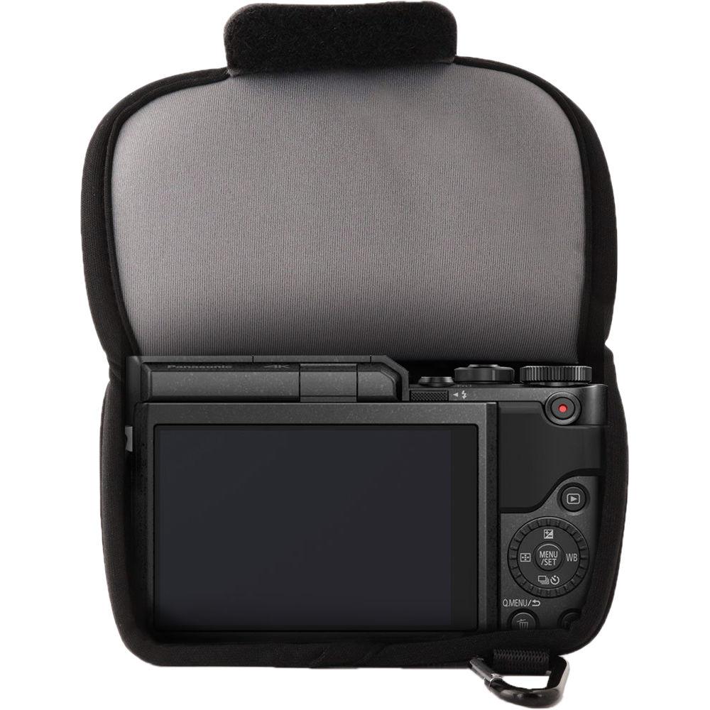 MegaGear Ultra-Light Neoprene Case for Panasonic Lumix DC-GX850, DC-GF9, DMC-GF8, or DMC-GF7 with 12-32mm