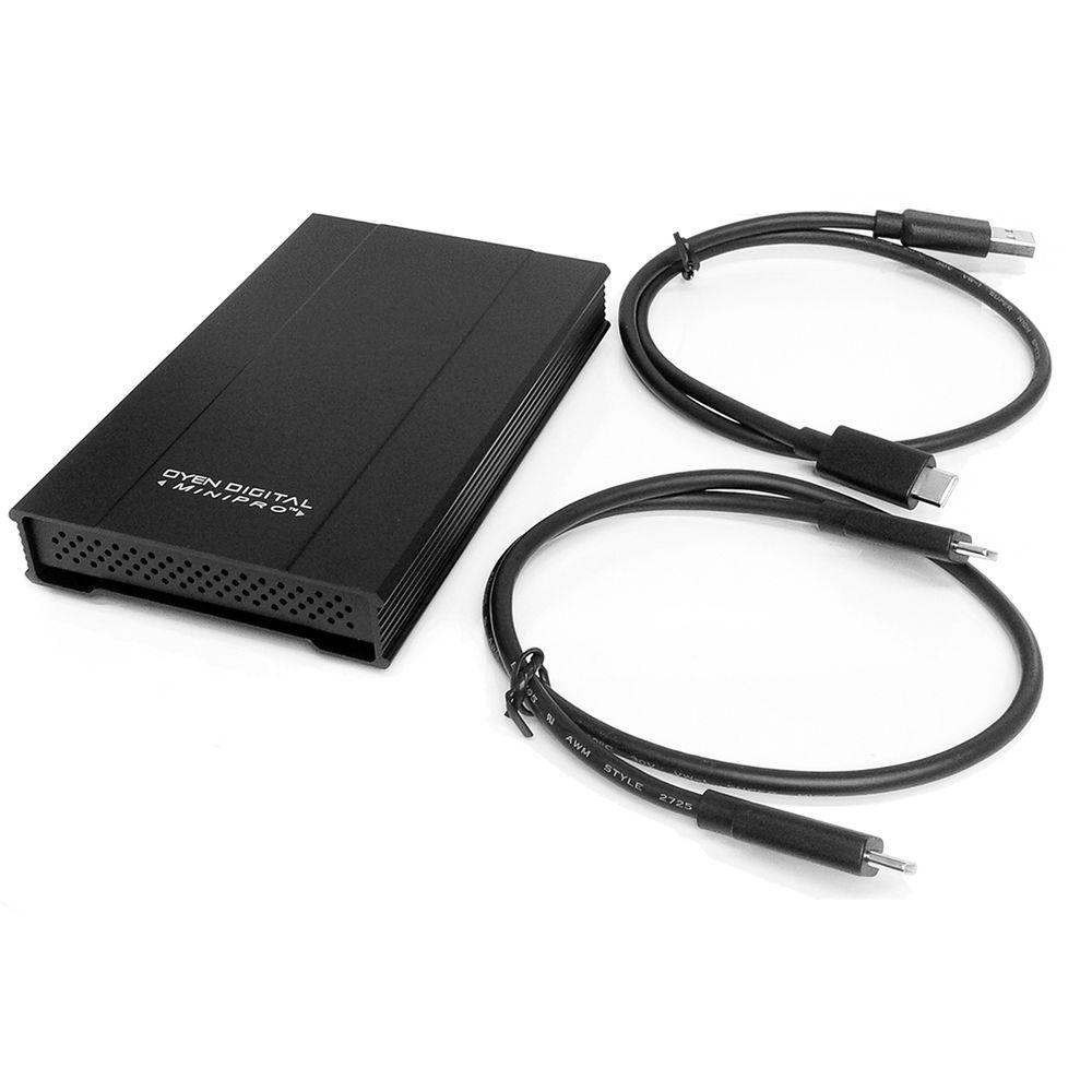 Oyen Digital 4TB MiniPro USB 3.1 Gen-2 Type-C Portable Solid State Drive