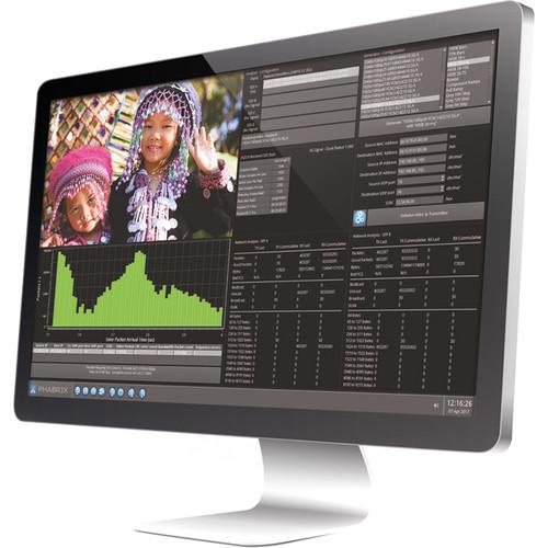 PHABRIX QX 1 RU 1 2 Rack UHDTV Rasterizer Analyzer Generator HD 3G 6G 12G-SDI & SFP I O