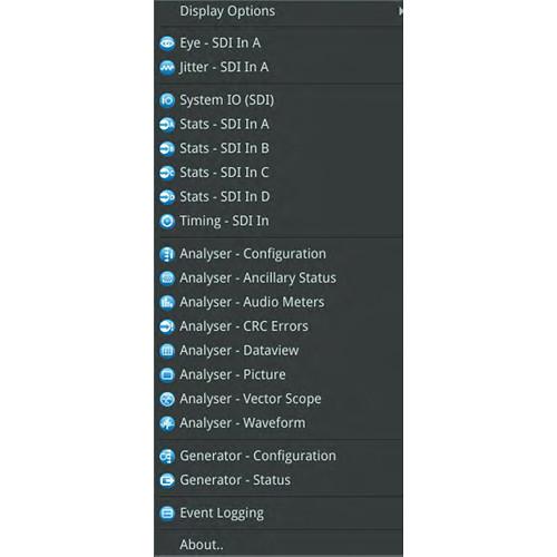 PHABRIX QX 1 RU 1 2 Rack UHDTV Rasterizer Analyzer Generator HD 3G 6G 12G-SDI & SFP I O