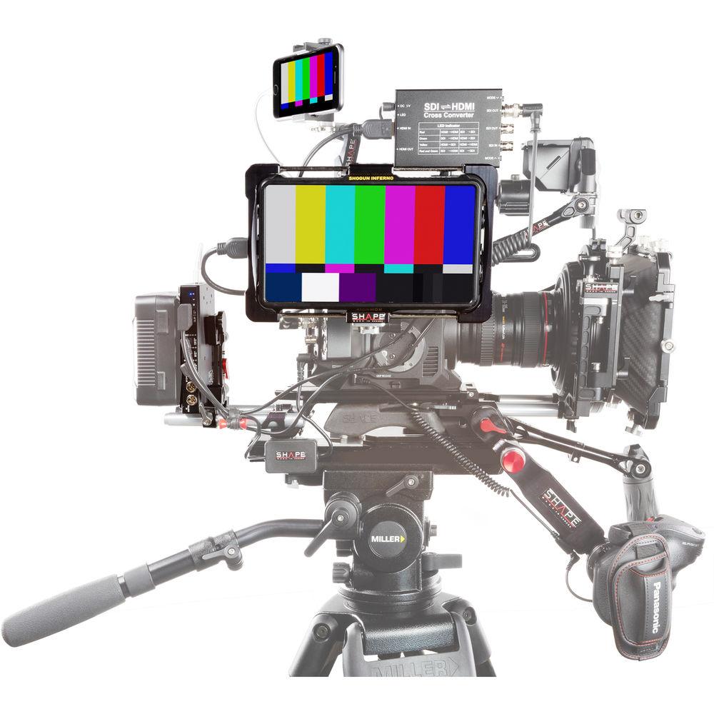 SHAPE D-Box Camera Power & Charger for Panasonic EVA1 & Sony FS7 FS7M2 FS5 FS5M2