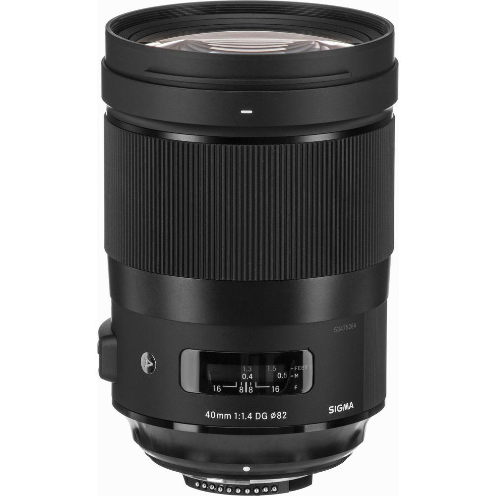 Sigma 40mm f 1.4 DG HSM Art Lens for Nikon F