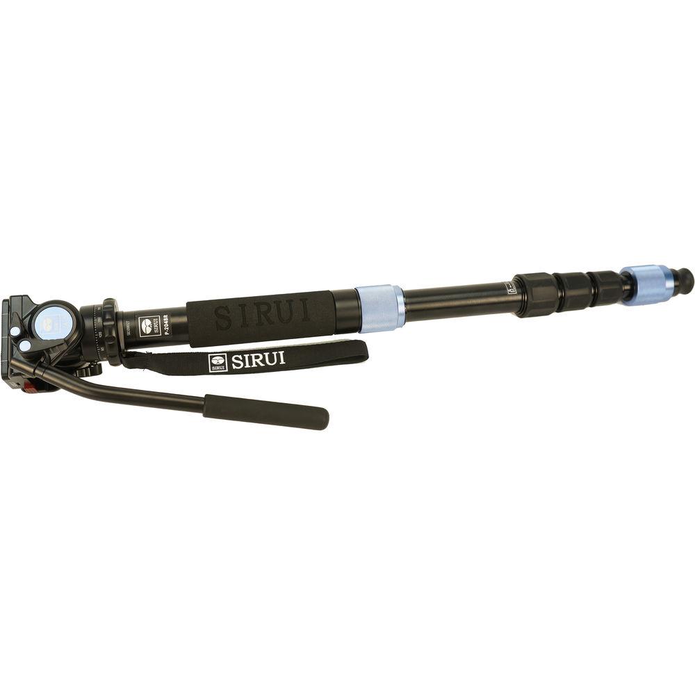 Sirui Aluminum 4 Section Monopod with Feet and VA5 Head