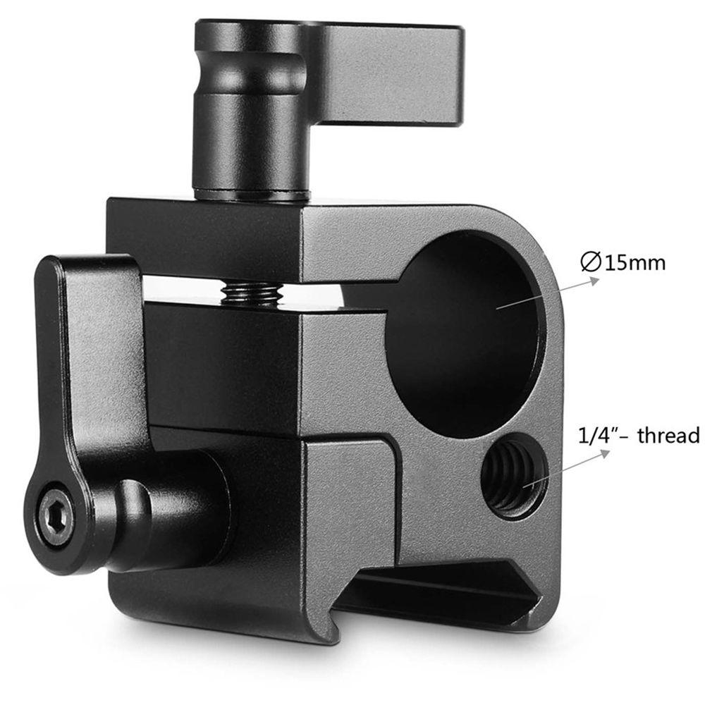 SmallRig SWAT NATO Rail with 15mm Rod Clamp