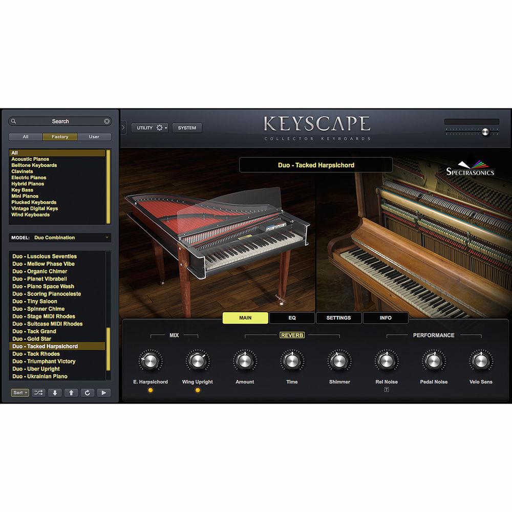 Spectrasonics Keyscape - Collector-Keyboards Virtual Instrument, Spectrasonics, Keyscape, Collector-Keyboards, Virtual, Instrument