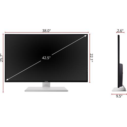 ViewSonic VX4380-4K 43"-Class UHD Commercial IPS LED Monitor