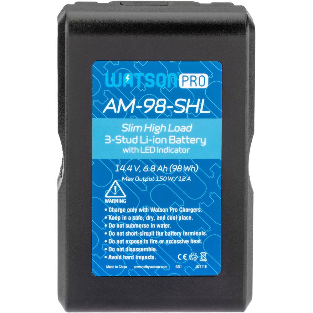 Watson Pro 14.4V 98Wh Slim High-Load Li-Ion Battery with USB