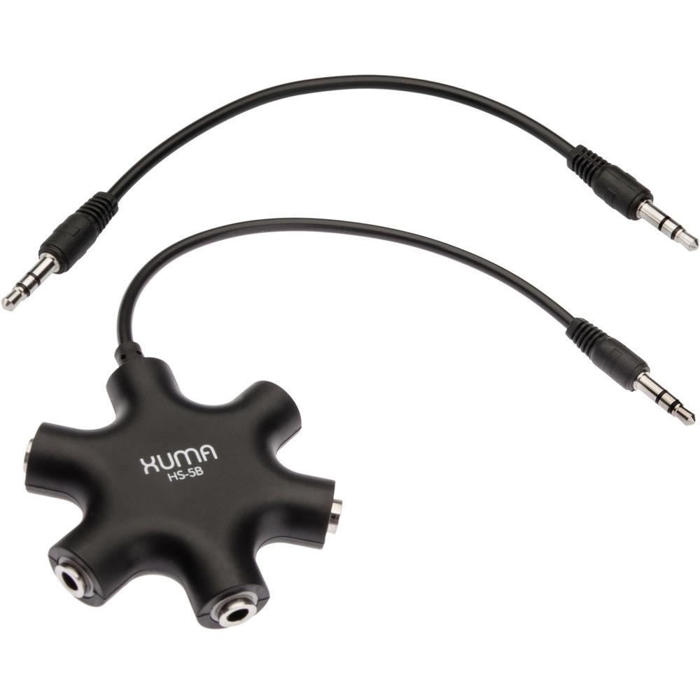 Xuma 5-Way Headphone Splitter