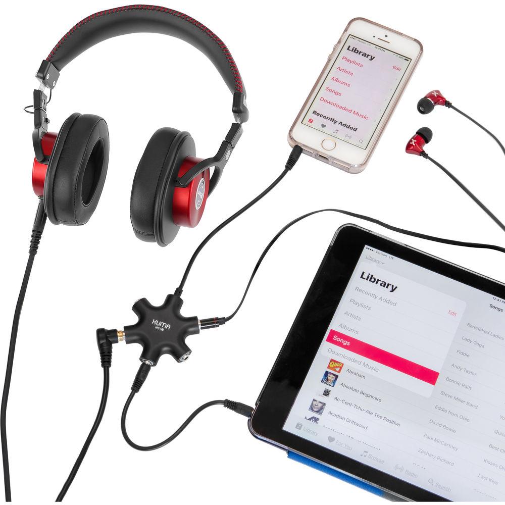 Xuma 5-Way Headphone Splitter