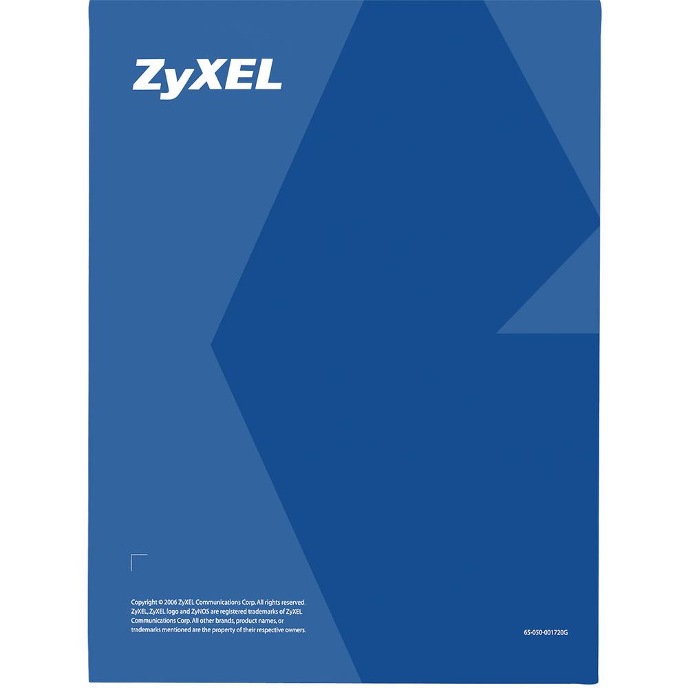 ZyXEL Network Management Vantage Report for One ZyWALL Platform