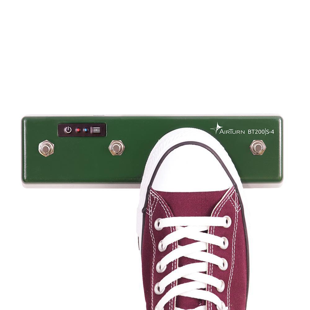 AirTurn BT-200S-2 Series 4-Switch Wireless Foot Controller