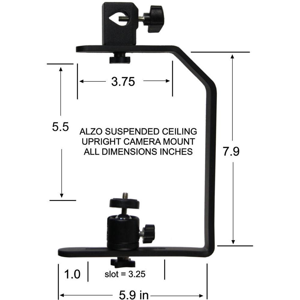 ALZO Upright Camera Ceiling Mount