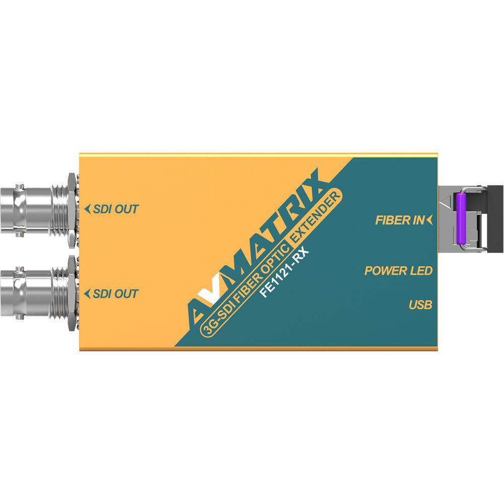 AV Matrix 3G-SDI Fiber Optic Extender