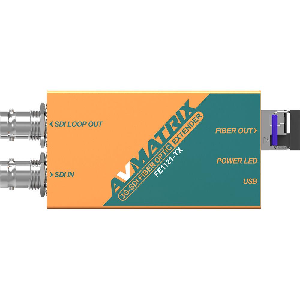 AV Matrix 3G-SDI Fiber Optic Extender
