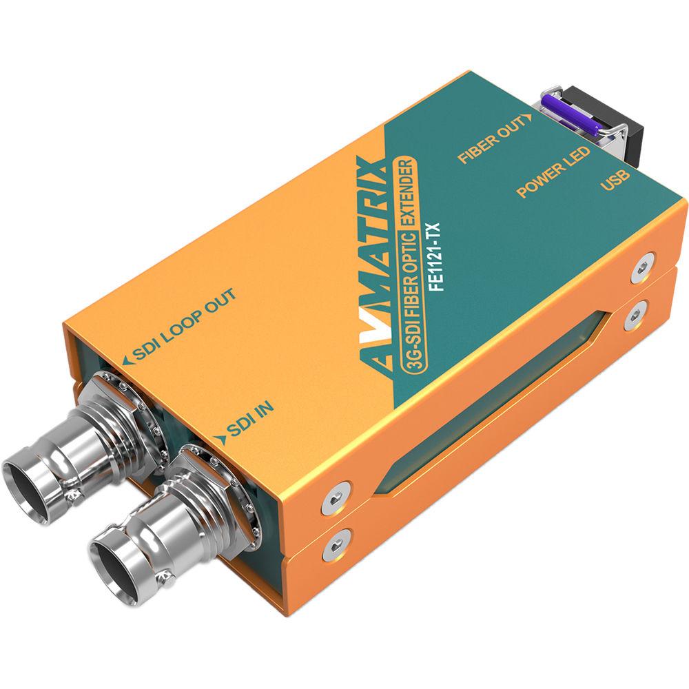 AV Matrix 3G-SDI Fiber Optic Extender