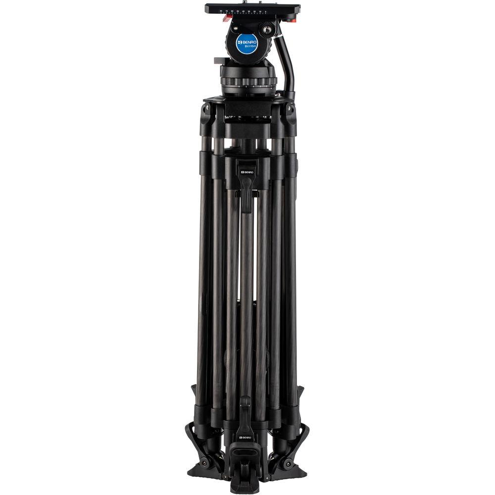 Benro Bvx Carbon Fiber Video Tripod Kit 16Kg Payload