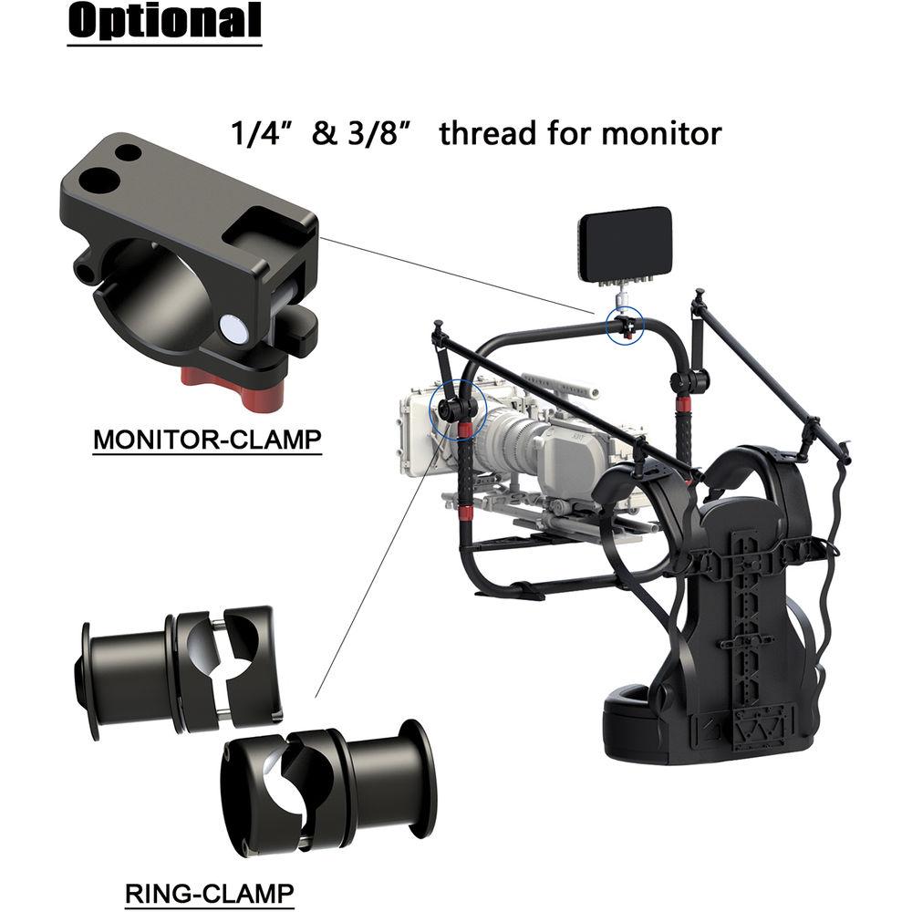 CAME-TV Orbit Three Mounting Ring for Cine, DSLR & Mirrorless Cameras
