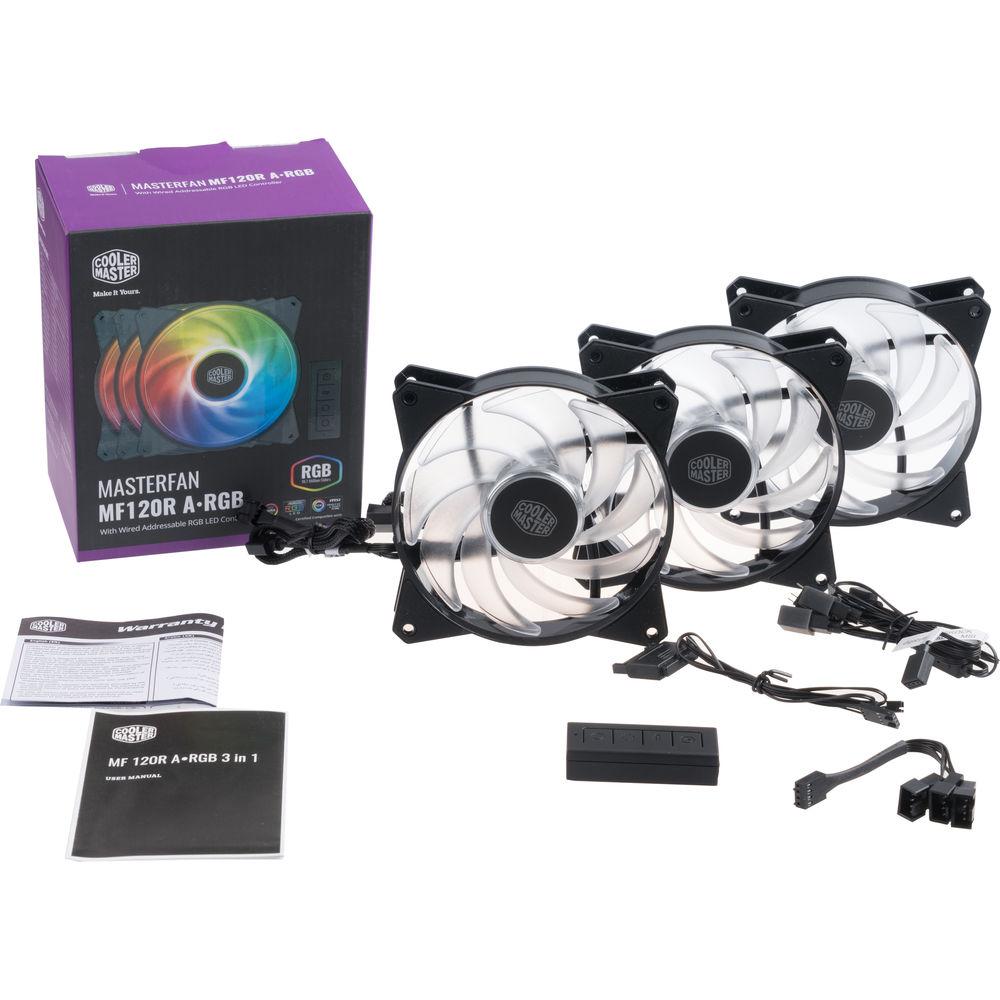 Cooler Master MasterFan MF120R ARGB 3-in-1 120mm Fans