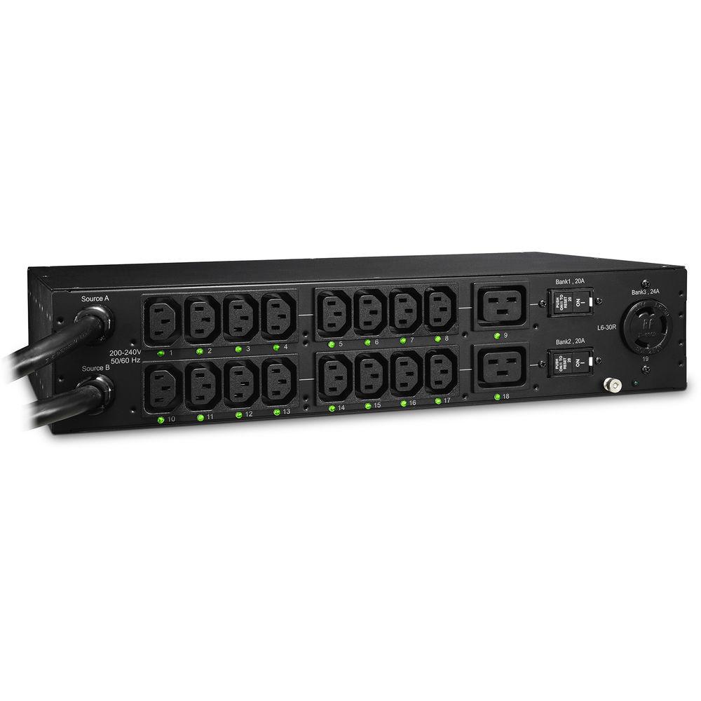 CyberPower Switch ATS PDU24 200-240 50-60 2NEMA L6-30P 192U RU 10