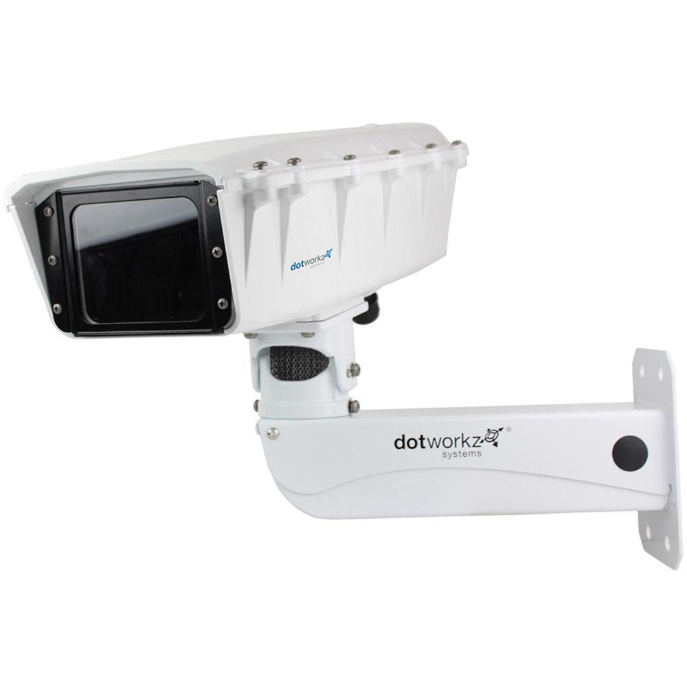 Dotworkz S-Type Tornado Dual Blower Camera Enclosure with PoE and Stainless Steel Arm