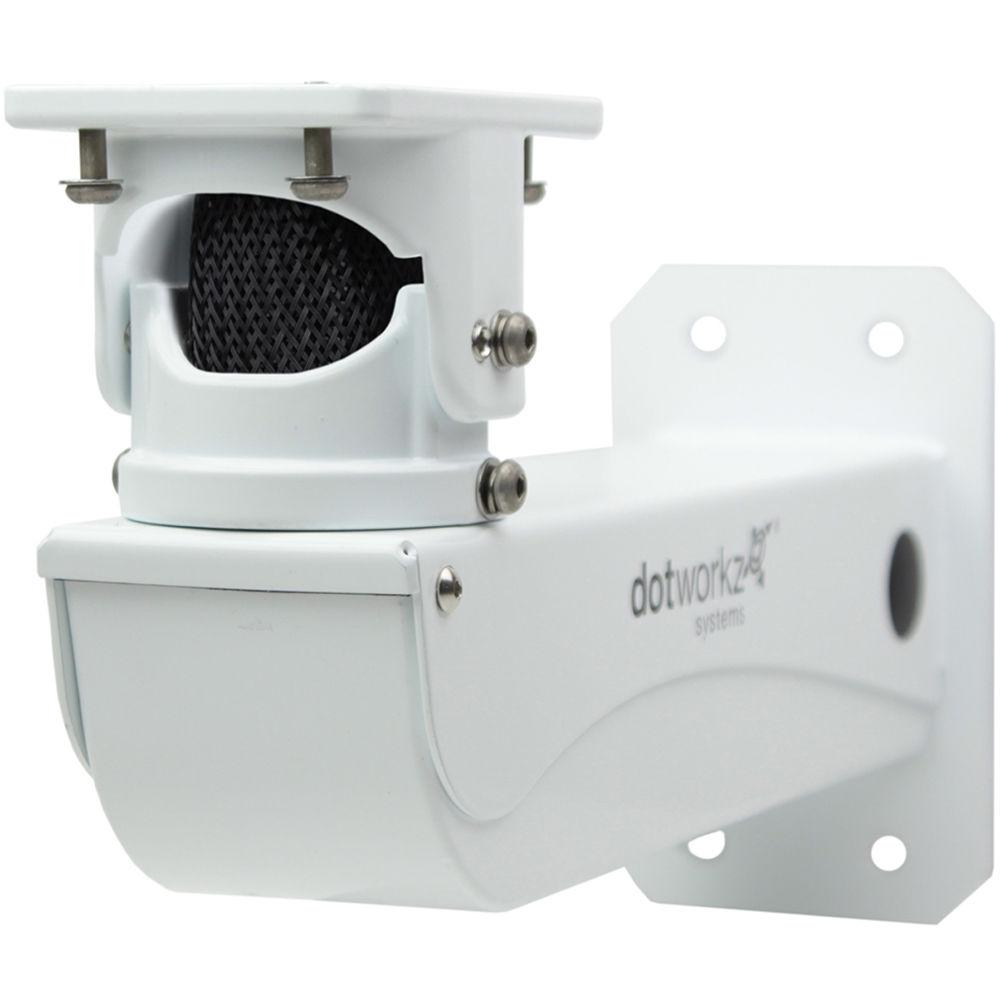 Dotworkz S-Type Tornado Dual Blower Camera Enclosure with PoE and Stainless Steel Arm