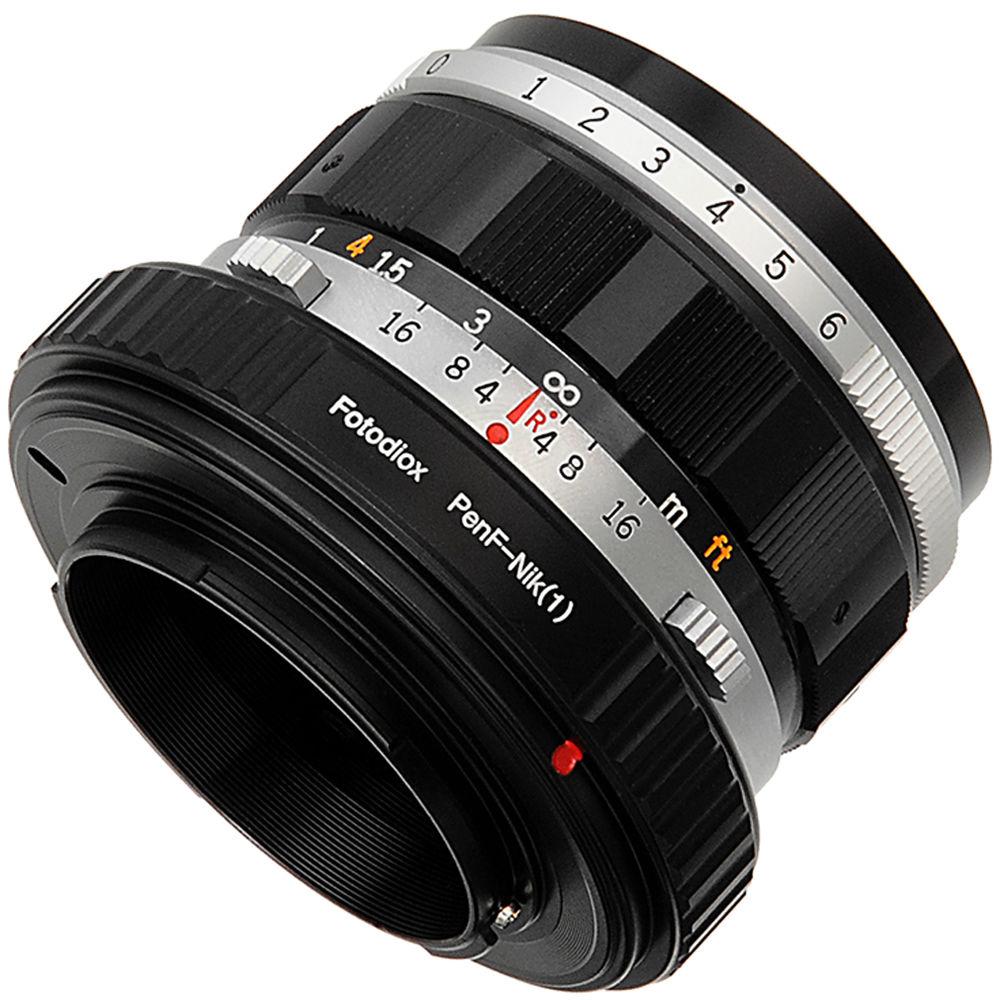 FotodioX Mount Adapter for Olympus Pen F Lens to Nikon 1-Series Camera