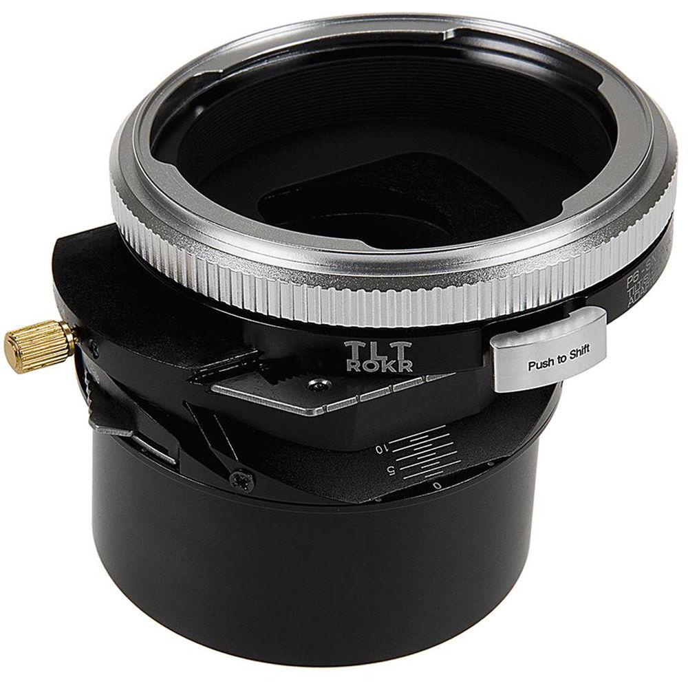 FotodioX Pro TLT ROKR Tilt-Shift Adapter for Pentacon 6 Lens to Sony E Camera