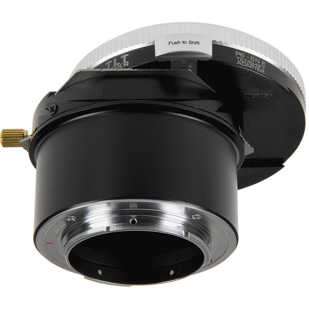 FotodioX Pro TLT ROKR Tilt-Shift Adapter for Pentacon 6 Lens to Sony E Camera